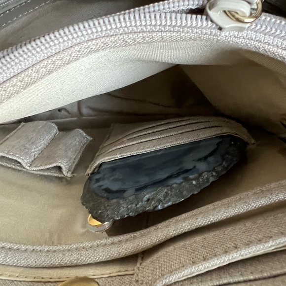 Enzo Natural color multiple pockets & three zipped pockets 4 pockets for pens. - Picture 16 of 17